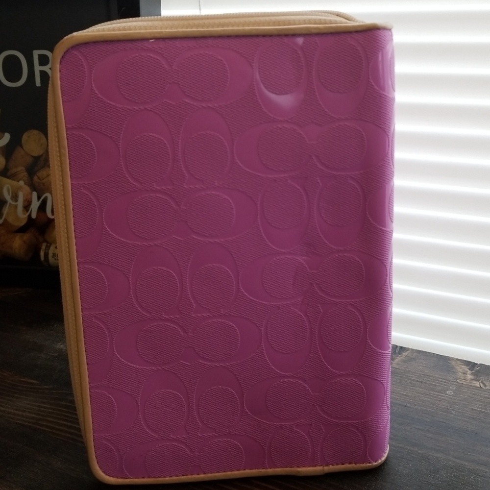 Pink Coach Kindle/iPad mini cover